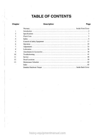 Gehl 3725 3825 Skid-Steer Loader Operator Manual 906376C PDF Download