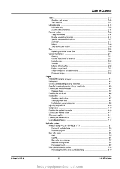 Gehl 383Z Compact Excavator Service Repair Manual 918197A