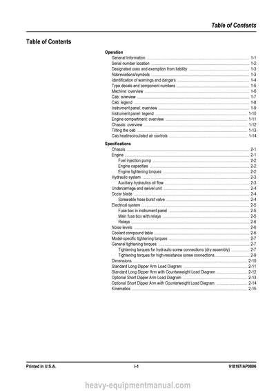 Gehl 383Z Compact Excavator Service Repair Manual 918197A