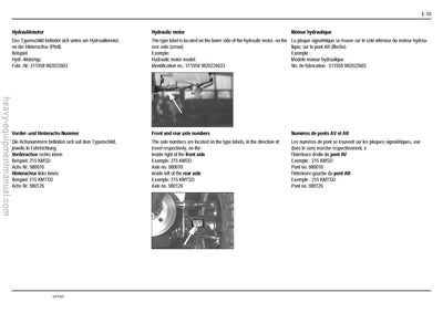 Gehl 418T Wheel Loader Parts Manual 