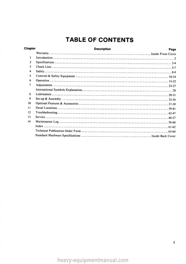 Gehl 4510 4610 Skid-Steer Loader Operator Manual 903664A PDF Download