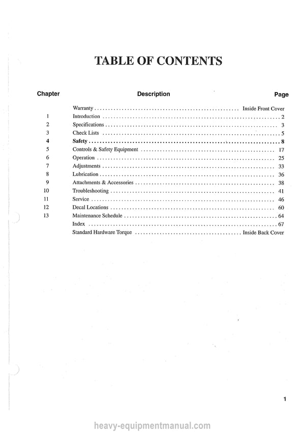 Gehl 4525 4625 Skid-Steer Loader Operator Manual 906698A PDF Download