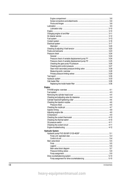 Gehl 603 Compact Excavator Service Repair Manual 918160A