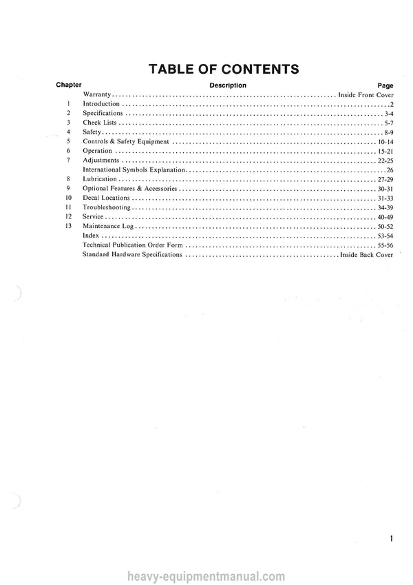 Gehl 6620 Skid-Steer Loader Operator Manual 903665A - PDF Download