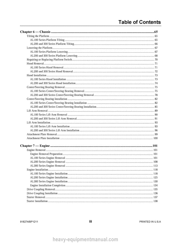 Gehl AL440 AL540 Articulated Loader (918275-B) Service Repair Manual