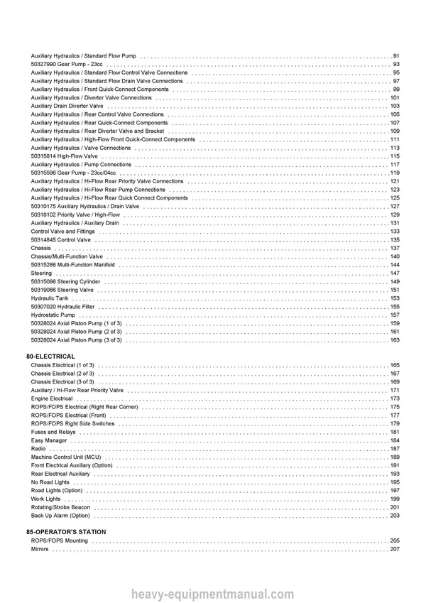 Gehl AL550 Articulated Loader Parts Manual 50940707C 2022