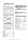 Gehl CB 700 Forage Harvester Operators Manual 902106A