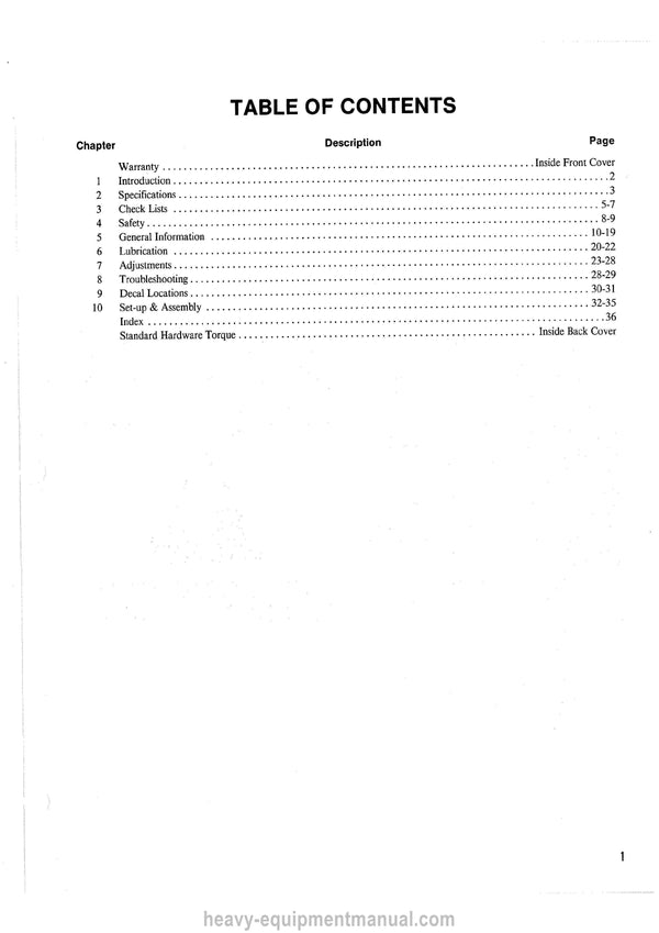 Gehl DC 2310 DC 2330 DC 2350 Disc Mower Conditioner Operators Manual 903888A 1997