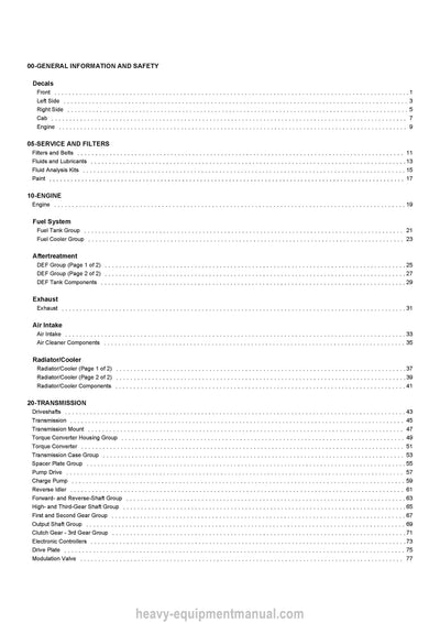 2019 Gehl DL11-4455 GEN3 DL12-4055 GEN3 Telescopic Handler (50960178B) Parts Manual 