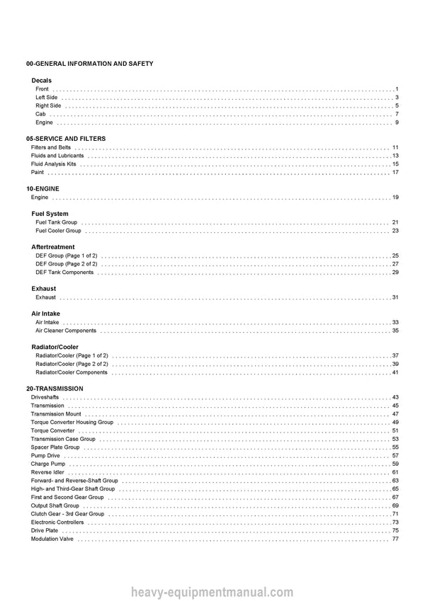 2019 Gehl DL11-4455 GEN3 DL12-4055 GEN3 Telescopic Handler (50960178B) Parts Manual 