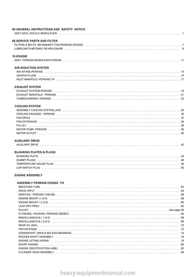2023 Gehl GBL-X-920 Backhoe loader (53112679B) Parts Manual PDF Download