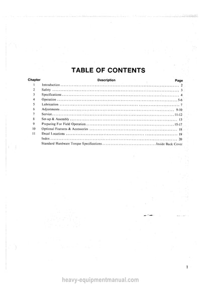 Gehl HA1200 Hay Attachment Operators Manual 903040A