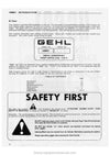 Gehl HS601 Knifer Grinder Owner Service Parts Manual 901460C