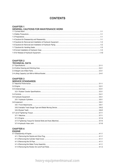 Gehl M08 80M Compact Excavator Service Repair Manual 50940518-A