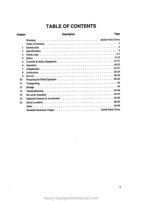 Gehl MC2240 MC2270 Mower Conditioner Operators Manual 904987A 1990
