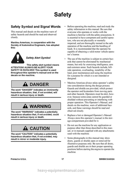 Gehl R135 R150 R165 R190 GEN:2 Skid Steer Loader (50950613) Service Manual PDF