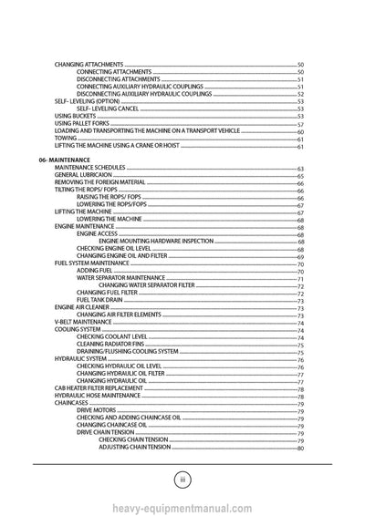Gehl R164 R180 Skid Steer Loader (50114330EN) Operator Manual PDF Download