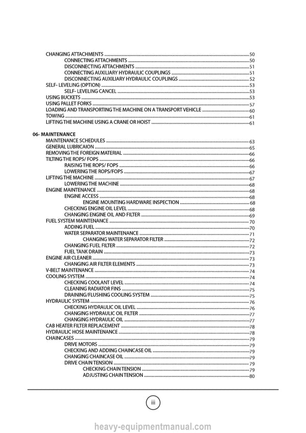 Gehl R164 R180 Skid Steer Loader (50114330EN) Operator Manual PDF Download