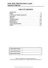 Gehl R190 R220 R260 Skid-Steer Loader (50950106K) Operator Manual PDF Download