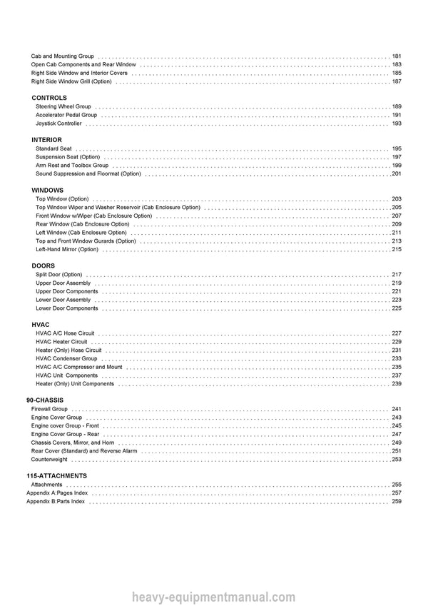 Gehl RS5-19 GEN3 Telescopic Handler (50960130C) Parts Manual PDF Download