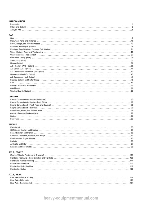 2014 Gehl RS5-19 Telescopic Handler (913339) Parts Manual PDF SN 50651 - 50950
