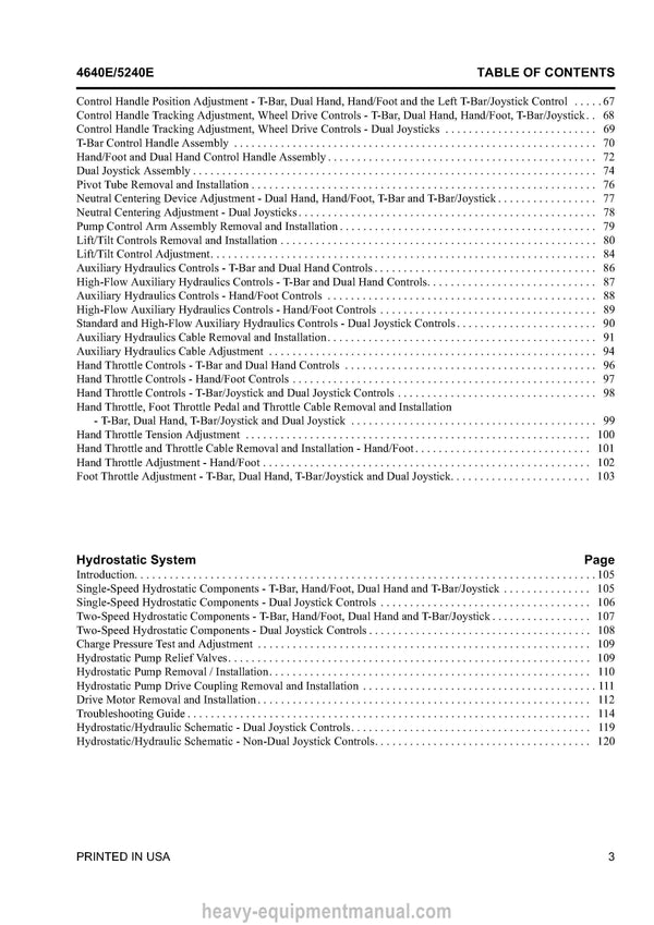 Gehl 1640E Skid Steer Loader 2012 Service Manual 917400 2009