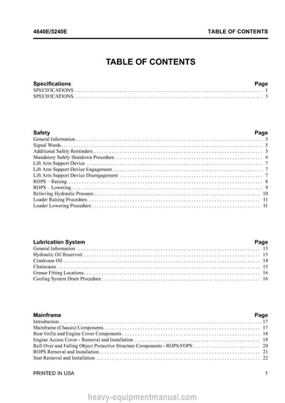 Gehl 1640E Mustang 2012 Skid Steer Loader Service Repair Manual 917400