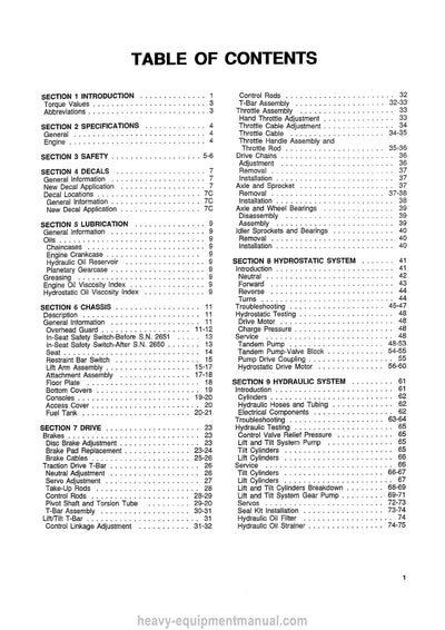 Gehl SL6620 SL6625 Skid Steer Loader Service Repair Manual 904167
