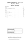Gehl SL7600 SL7800 Skid Steer Loader (908274B) Operator Manual PDF