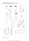 Gehl TH12-42 Telescopic Handler (50960255A) Parts Manual PDF Download