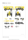 Gehl TH9-50 M74 Telescopic Handler (50960274A) Parts Manual PDF Download