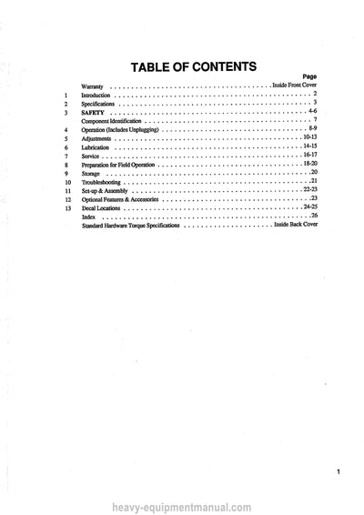 Gehl TR3038 Crop Attachment Operators Manual 904864A 1990
