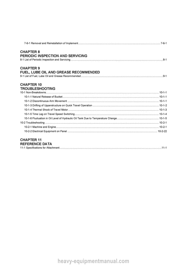 Gehl Z17 GEN2 170Z NXT2 Compact Excavator Service Manual 50940307-A