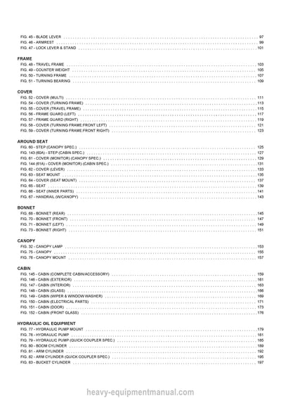2023 Gehl Z25 Compact Excavator (50940243) Parts Manual PDF Download