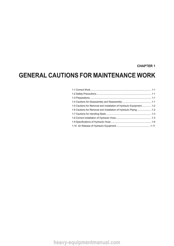Gehl Z27 270Z Z35 350Z Compact Excavator Service Repair Manual 50940109-A