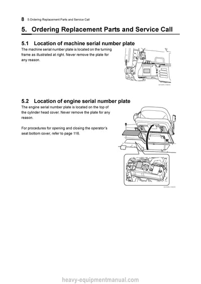 Gehl Z35 Gen2 Compact Excavator Operator Manual 50940259C PDF Download