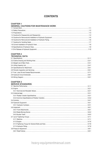 Gehl Z80 800Z Compact Excavator Service Repair Manual 50940113-A