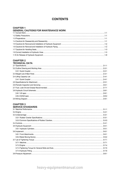 Gehl Z80 800Z Compact Excavator Service Repair Manual 50940321-A