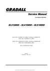Gradall XL3100III XL4100III XL5100III Excavator Service Manual PDF Download