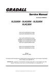 Gradall XL3100V XL4100V XL5100V Excavator Service Manual PDF Download
