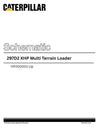 Caterpillar 297D2 XHP Multi Terrain Loader Complete Schematic Manual HP200001-Up