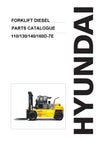 DOWNLOAD HYUNDAI 110/130/140/160D-7E FORKLIFT DIESEL PARTS MANUAL