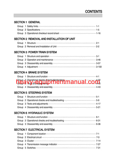 DOWNLOAD Hyundai 110 130 160D-7A Forklift Truck Workshop Service Repair Manual