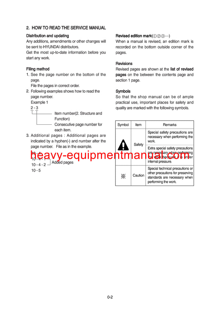 Hyundai 15/18LC/20LCA-7 Forklift Truck Workshop Manual