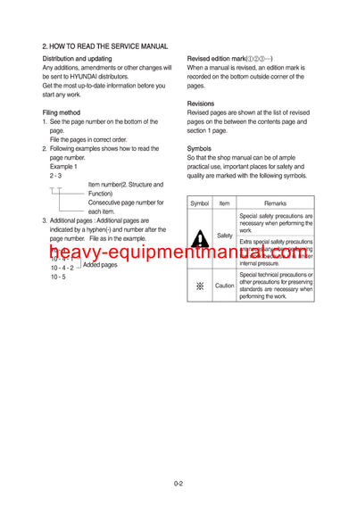 Hyundai 15/18/20BT-9 Forklift Workshop Service Manual