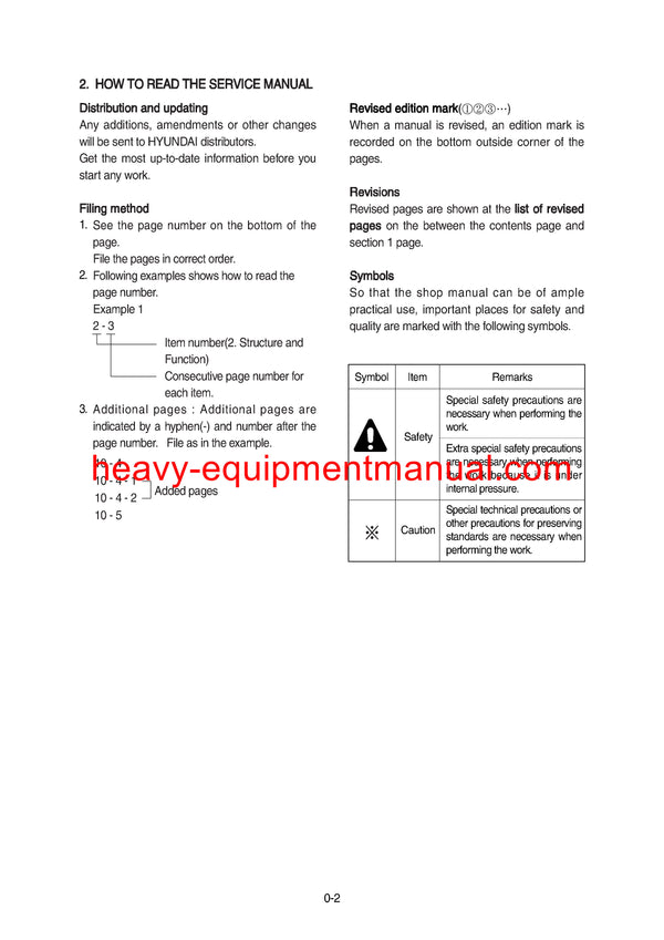 Hyundai 180D-9 Forklift Truck Service Manual