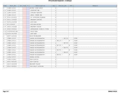 DOWNLOAD HYUNDAI 20/25/30/33DF-7 FORKLIFT DIESEL PARTS MANUAL