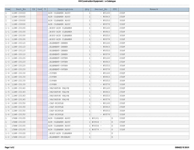 DOWNLOAD HYUNDAI 20/25/30/33DF-7 FORKLIFT DIESEL PARTS MANUAL