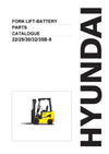DOWNLOAD HYUNDAI 22 25 30 32 35B-9 FORK LIFT-BATTERY PARTS MANUAL