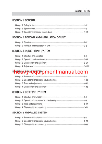 Hyundai 250D-7E Forklift Truck Service Manual